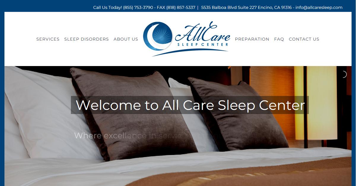 All Care Sleep Center - SCOFA - Find Sleep Medicine Professionals ...