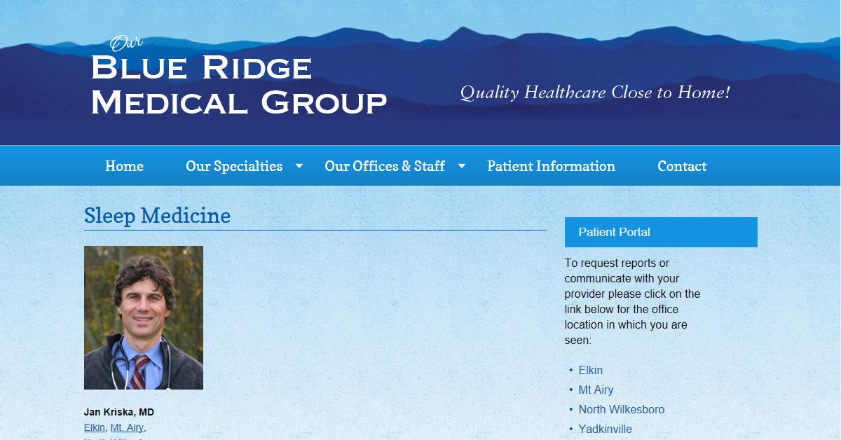 Blue Ridge Sleep Medicine Center