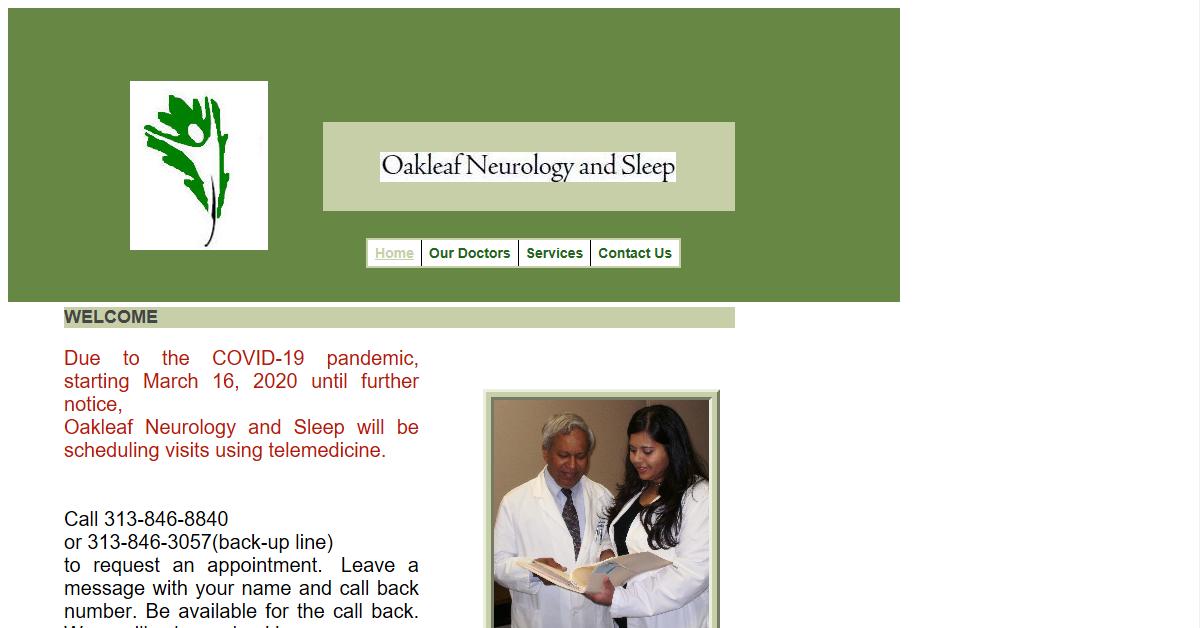 Oakleaf Neurology and Sleep