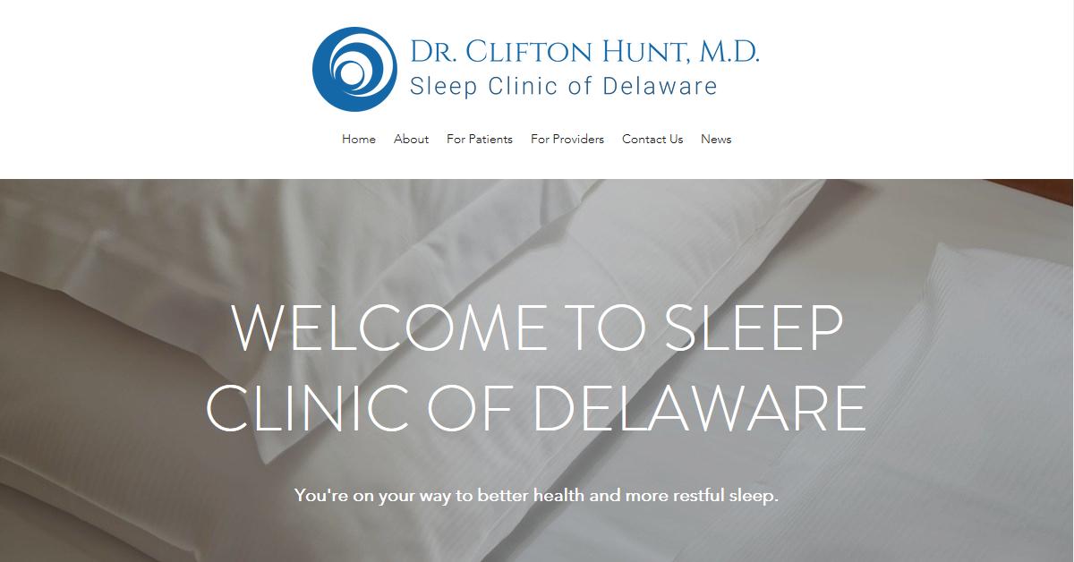 Sleep Clinic of Delaware – Dr. Clifton Hunt, MD
