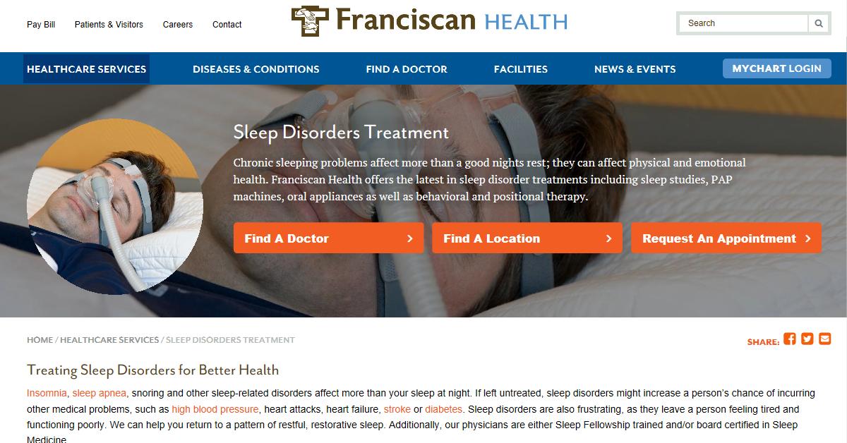 Franciscan Health Sleep Center Munster