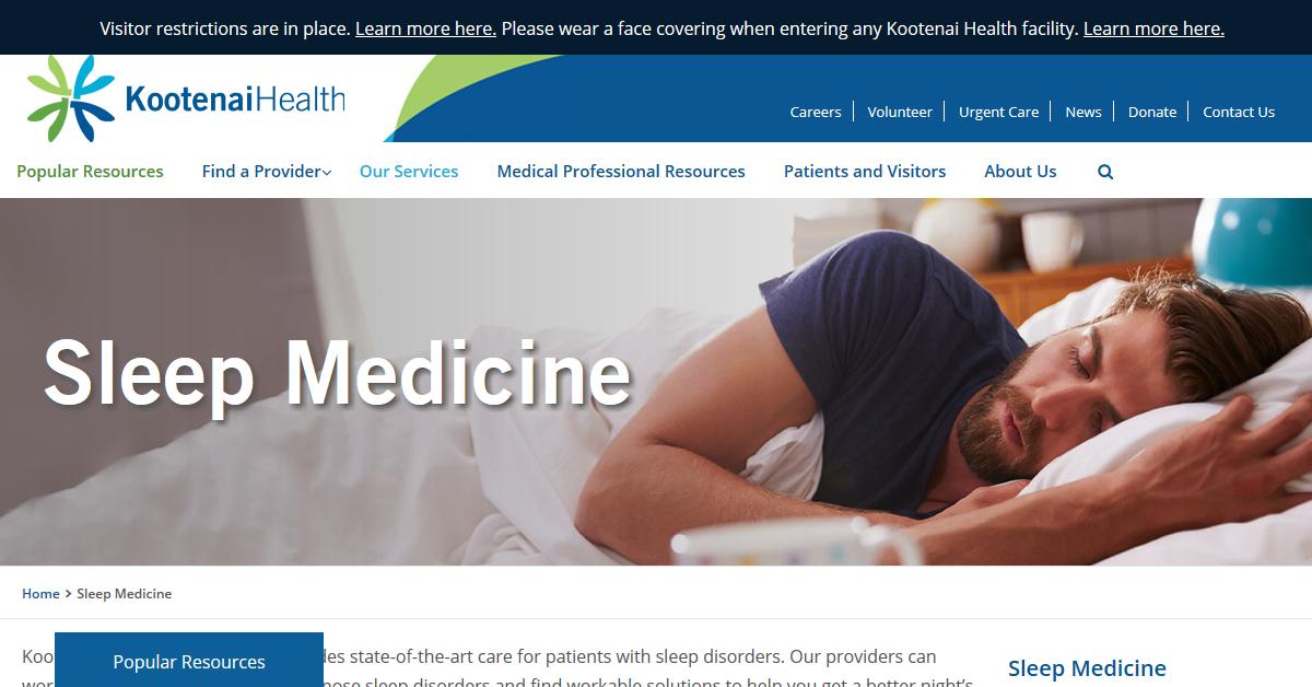 Kootenai Clinic Sleep Medicine Center
