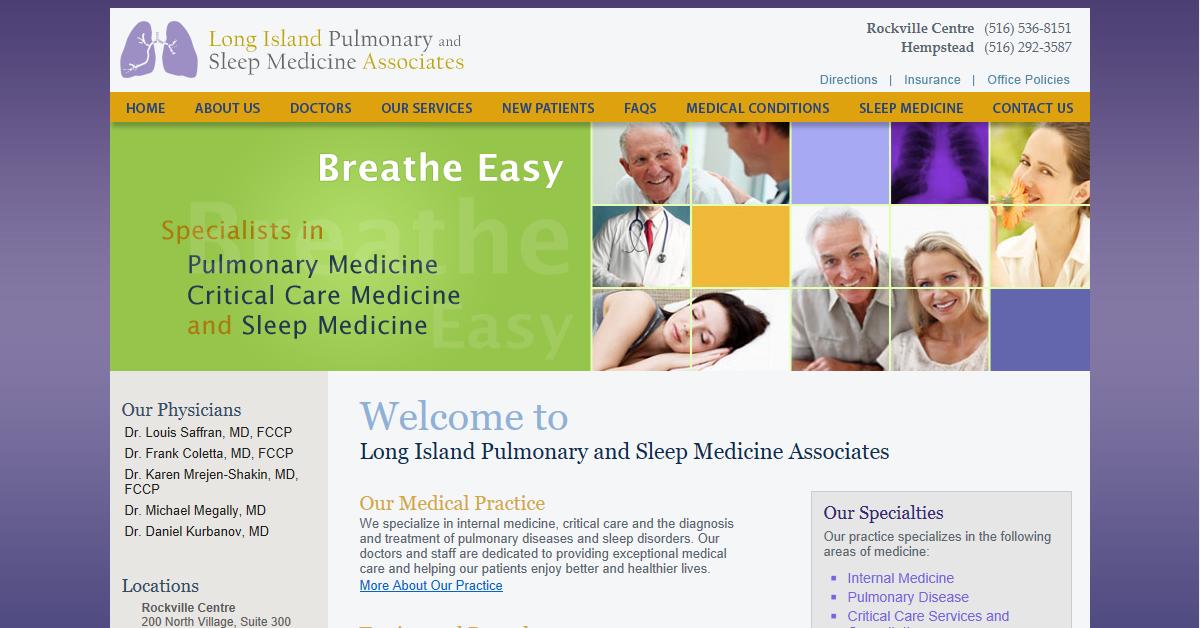 Long Island Pulmonary And Sleep Medicine Associates