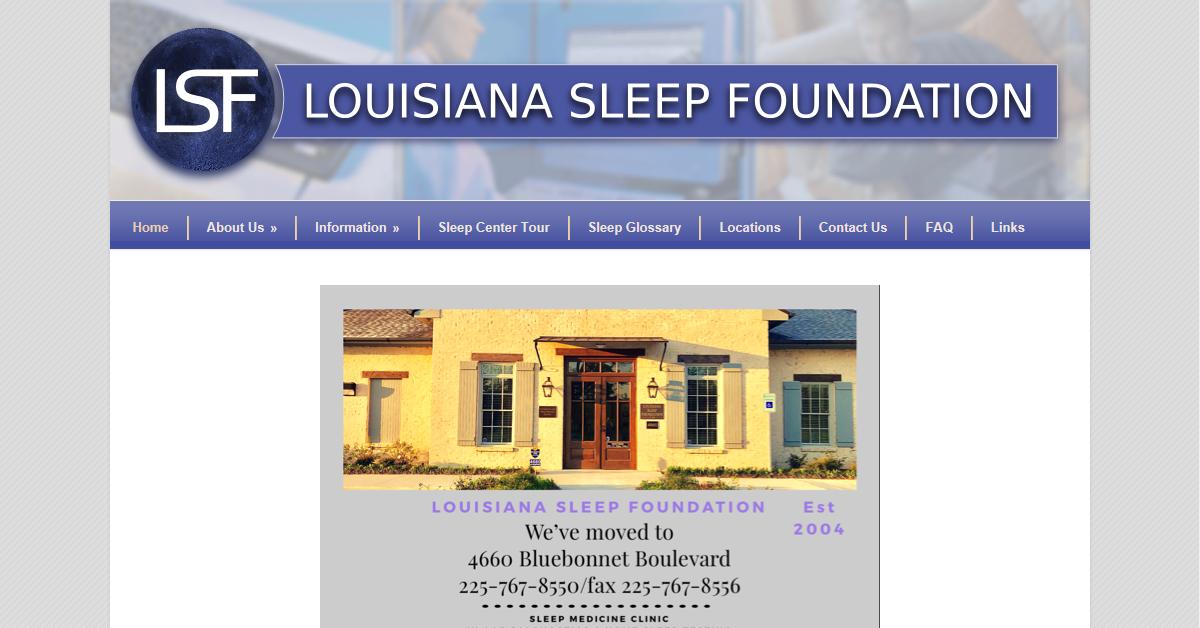 Louisiana Sleep Foundation – Dr. J. Kyle Schwab, M.D