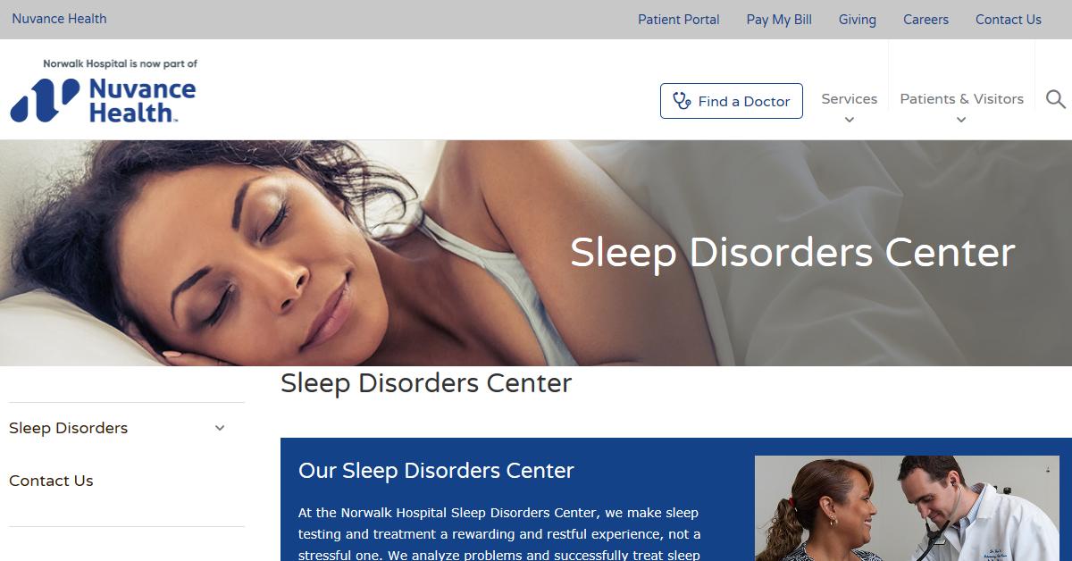 Norwalk Hospital Sleep Disorder Center