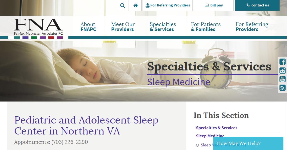 Pediatric and Adolescent Sleep Center