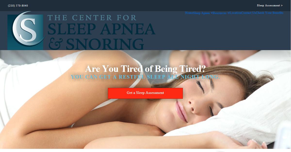 The Center for Sleep Apnea & Snoring