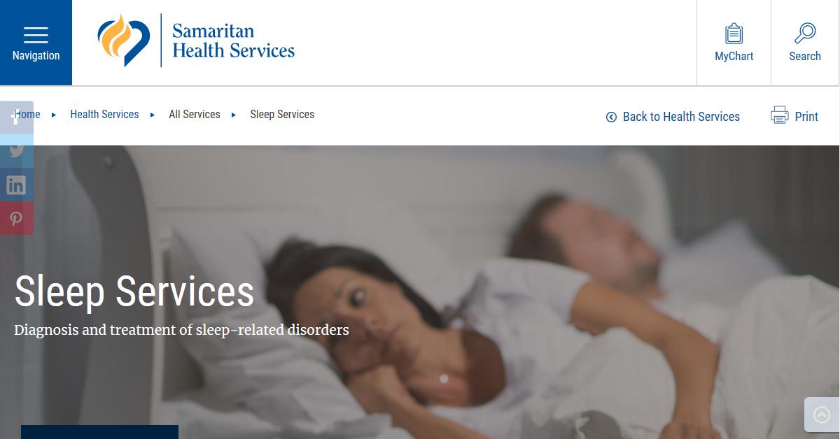 Samaritan Sleep Center