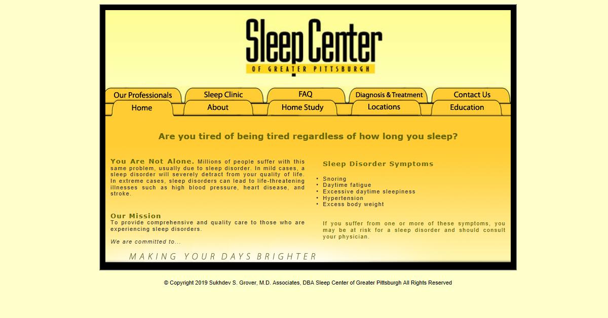 Sleep Center of Greater Pittsburgh – Administration