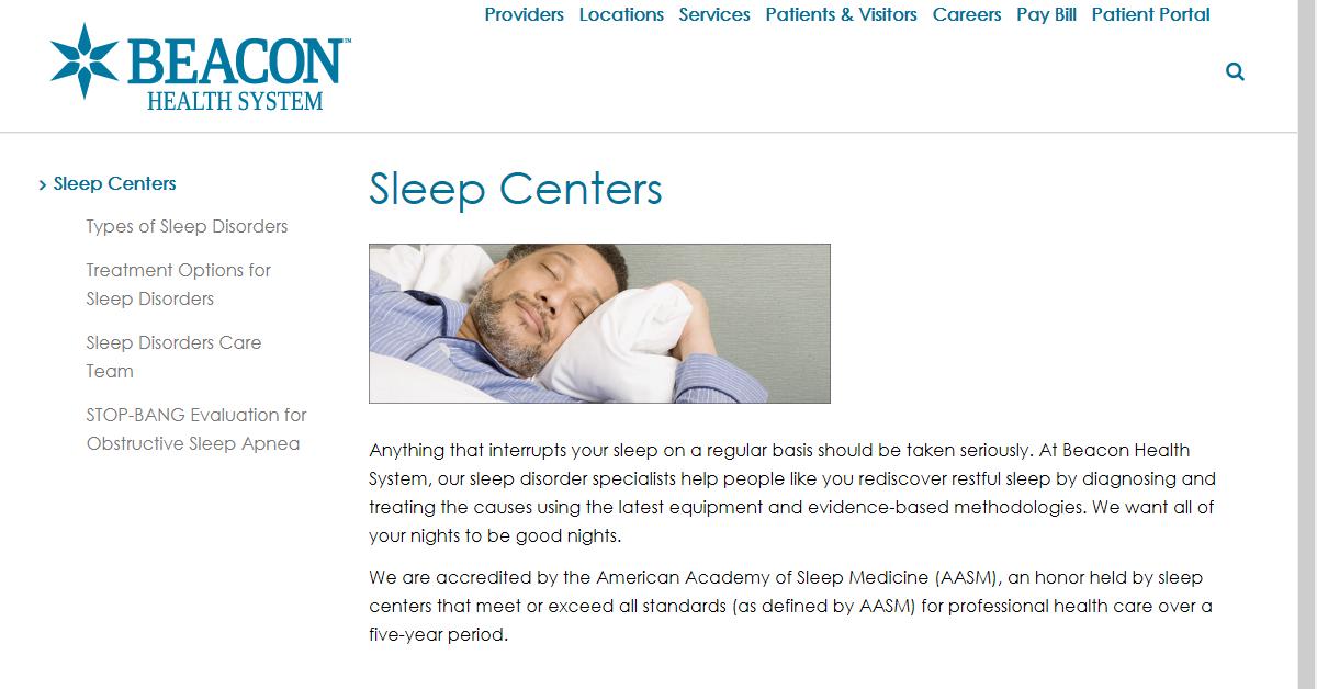 Beacon Health Sleep Center