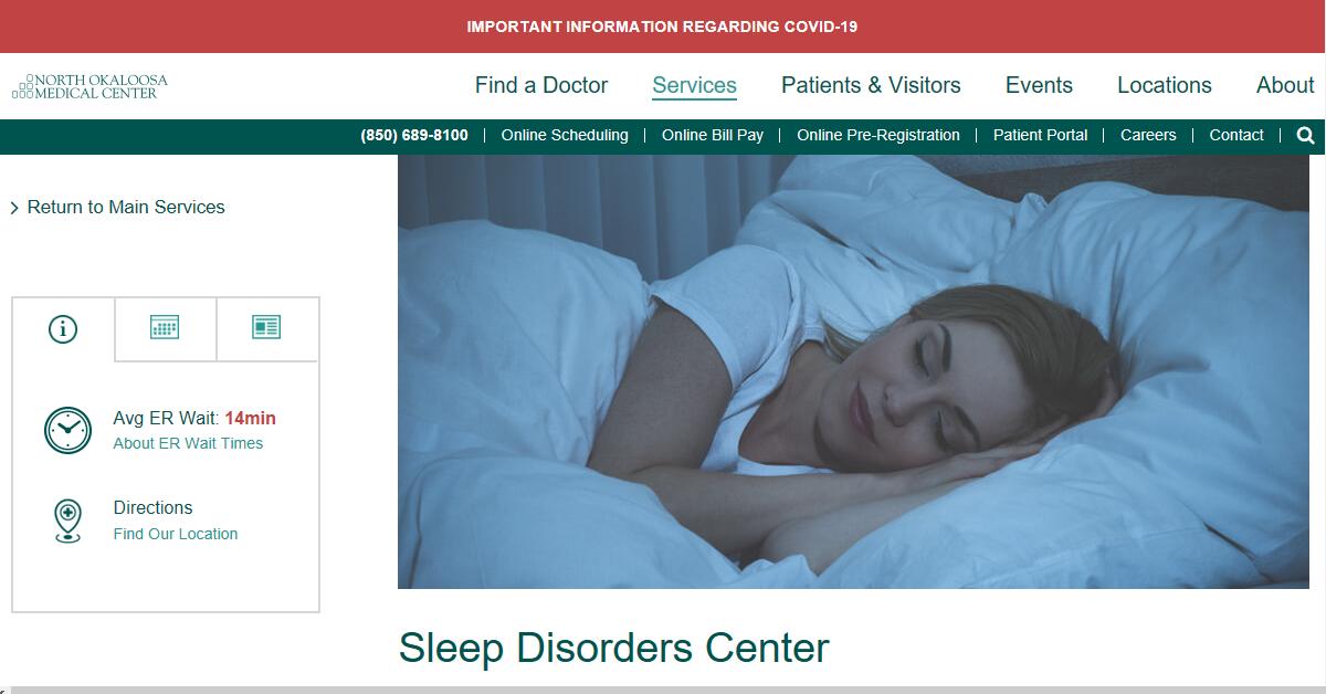 North Okaloosa Sleep Disorders Center