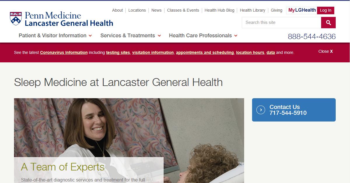 Sleep Medicine Center at Lancaster General Health