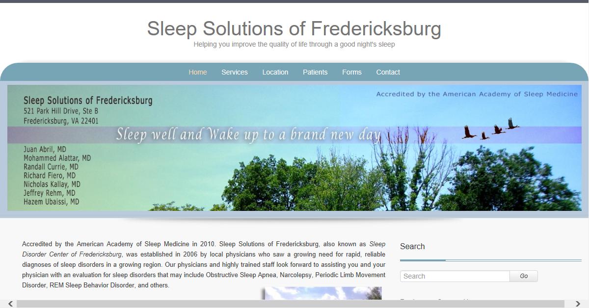 Sleep Solutions of Fredricksburg