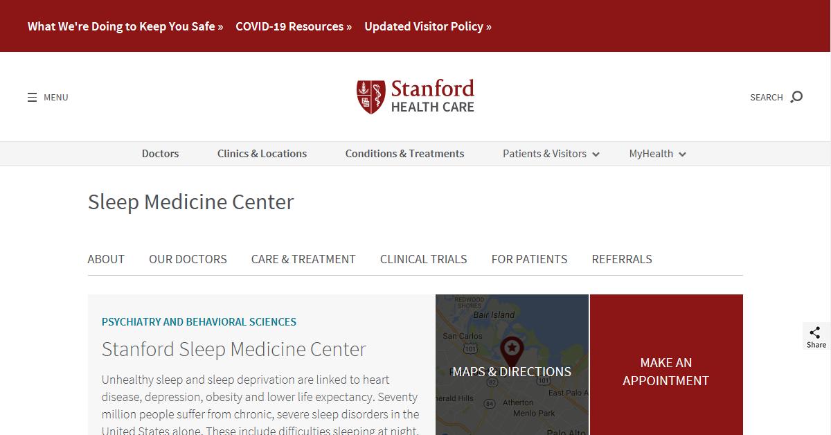 Stanford Sleep Medicine Center