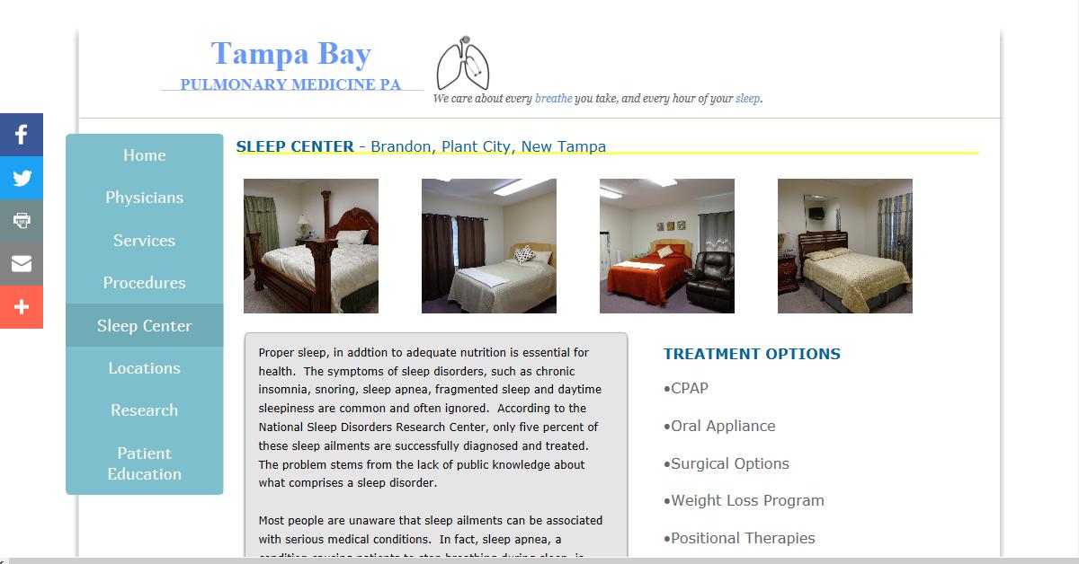 Tampa Bay Sleep Disorder Center