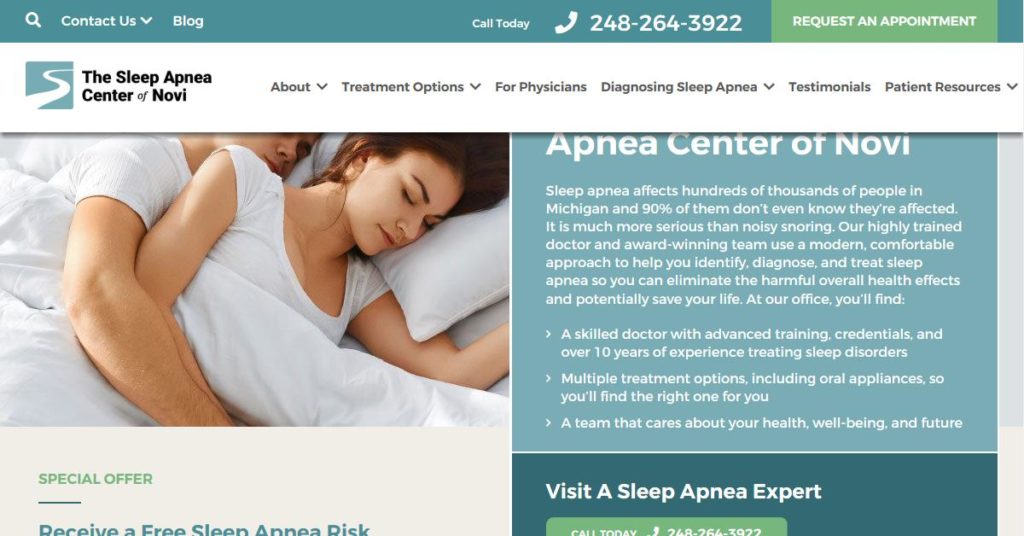 The Sleep Apnea Center Of Novi - SCOFA - Find Sleep Medicine ...