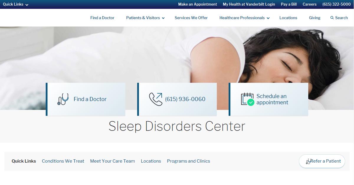 Vanderbilt Sleep Disorders Center Franklin