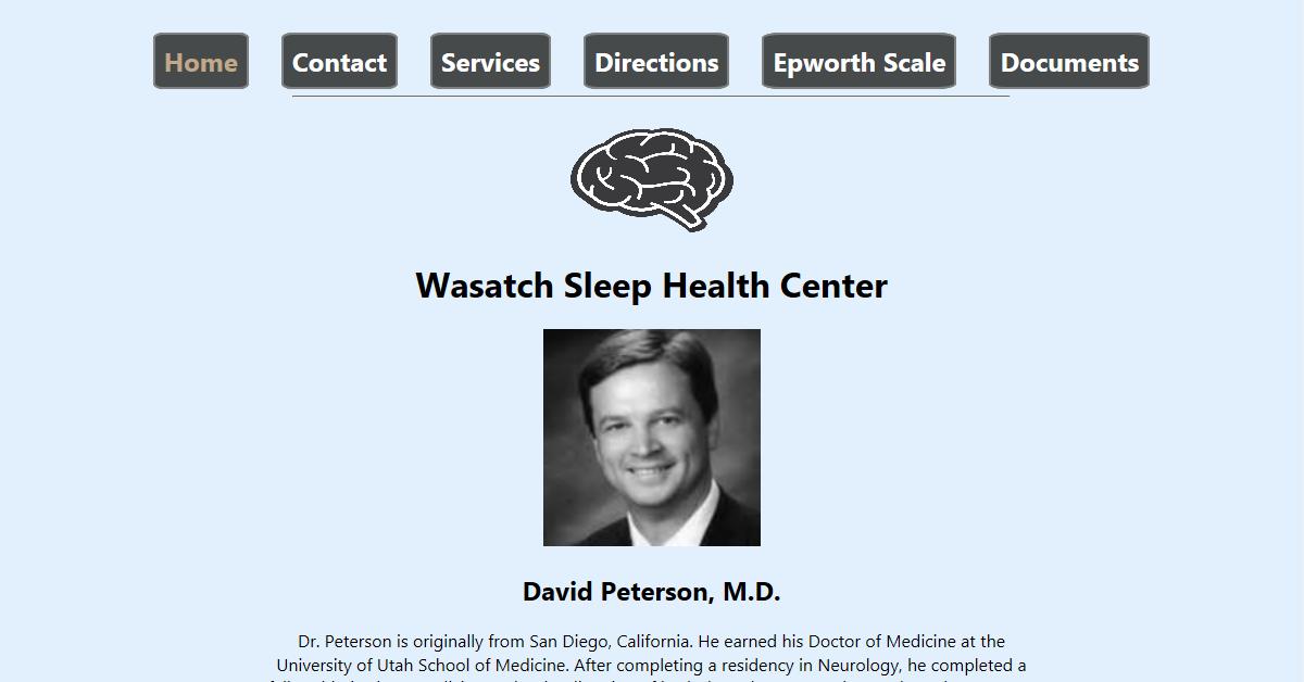Wasatch Sleep Health Center