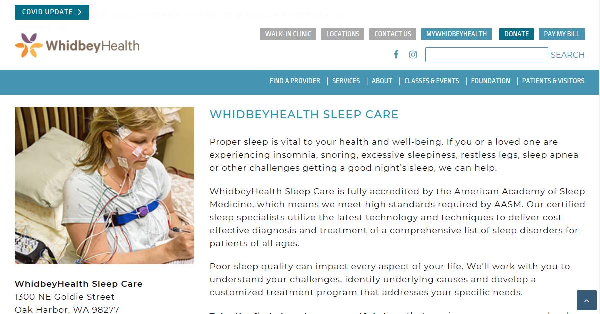 WhidbeyHealth Sleep Care