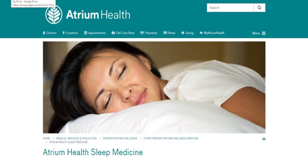 Atrium Health Cabarrus Sleep Medicine SCOFA Find Sleep Medicine