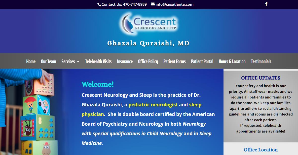 Crescent Neurology and Sleep – Ghazala Quraishi