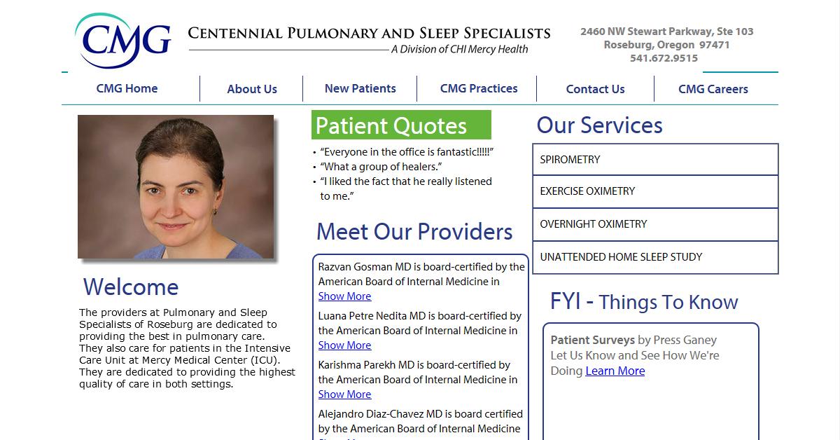 Pulmonary & Sleep Specialists of Roseburg