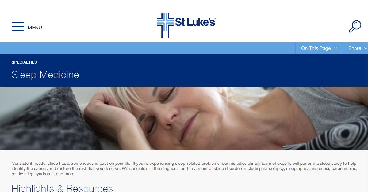 St. Luke’s Clinic – Idaho Pulmonary Associates