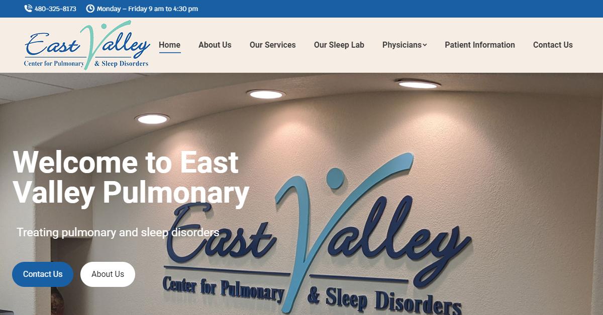 The East Valley Center for Pulmonary & Sleep Disorders