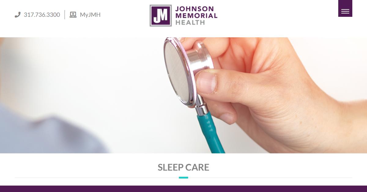 Johnson Memorial Hospital Sleep Care Center