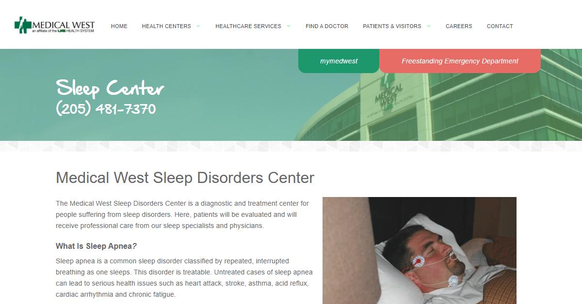 Medical West Sleep Disorders Center