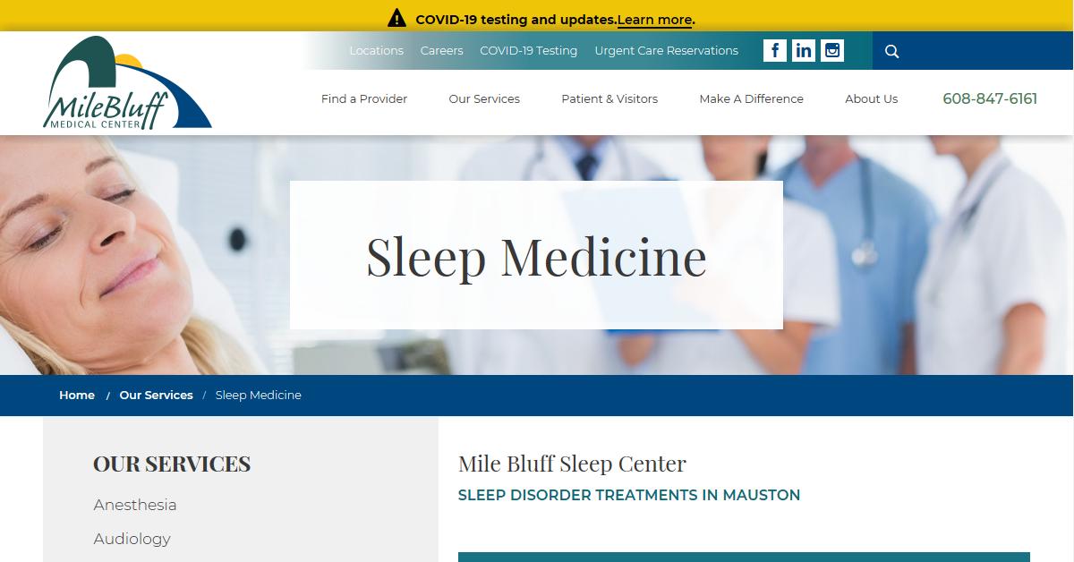 Mile Bluff Sleep Center