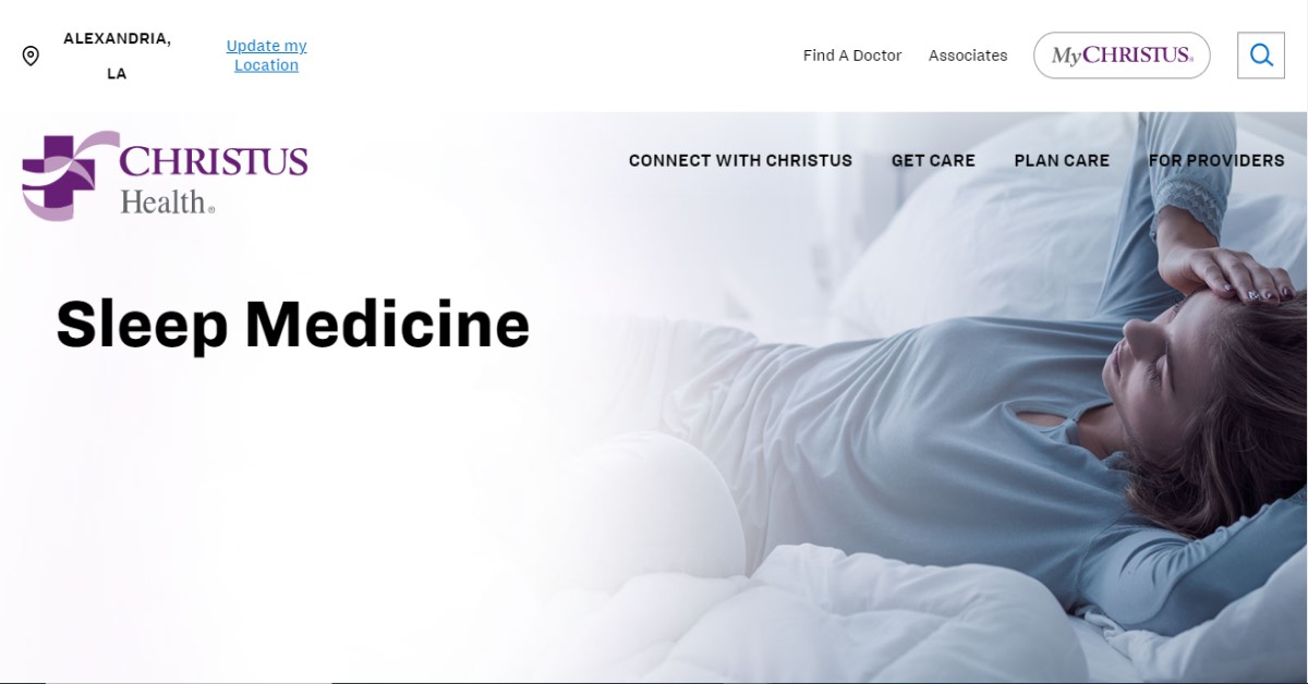 Christus Cabrini Sleep Center - SCOFA - Find Sleep Medicine