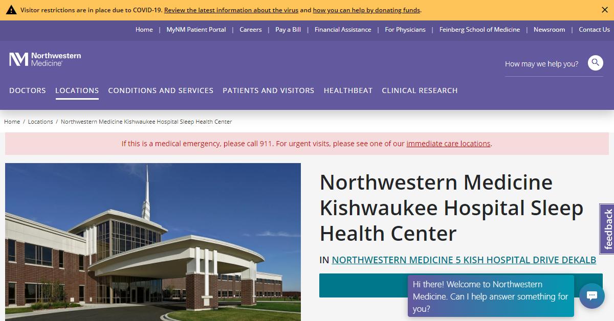 Kishwaukee Community Hospital Sleep Disorders Center
