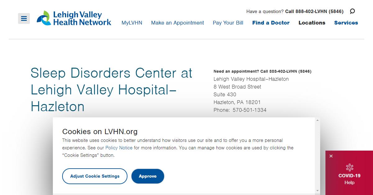 Lehigh Valley Sleep Disorders Center