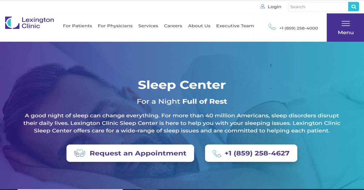 Lexington Clinic Sleep Center Scofa Find Sleep Medicine Professionals And Services