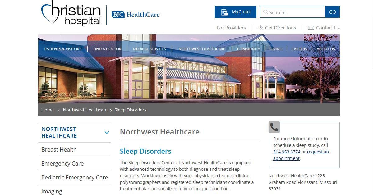 Northwest HealthCare Sleep Disorders Center