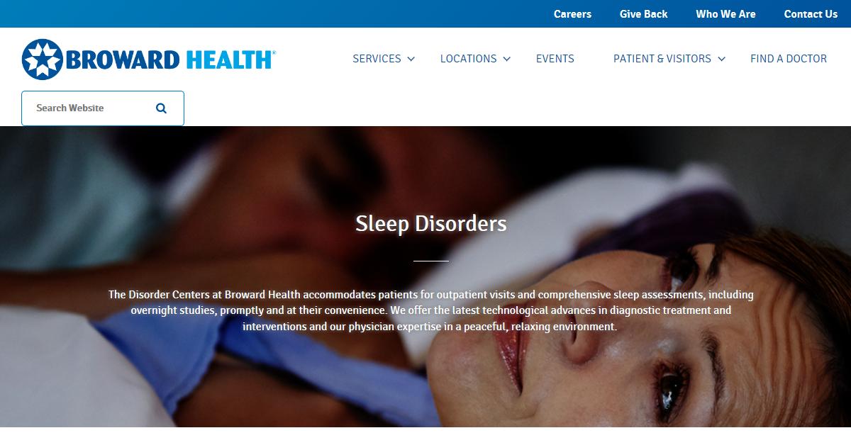 Broward Health Sleep Disorders Center