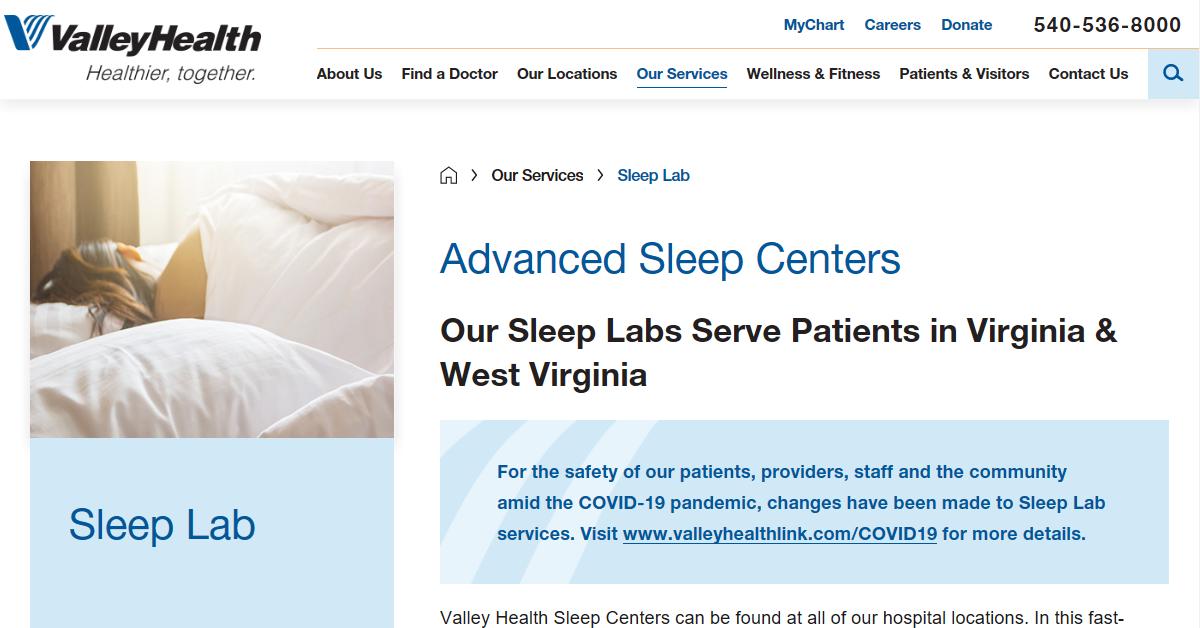 Valley Health Advanced Sleep Center