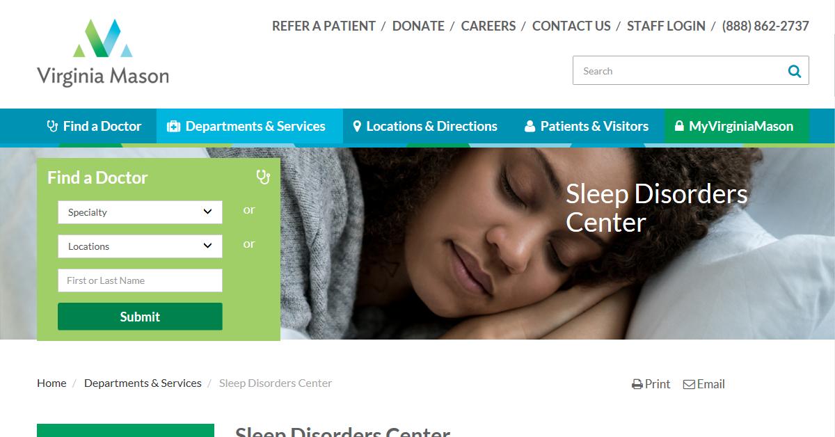 Virginia Mason Sleep Disorders Center