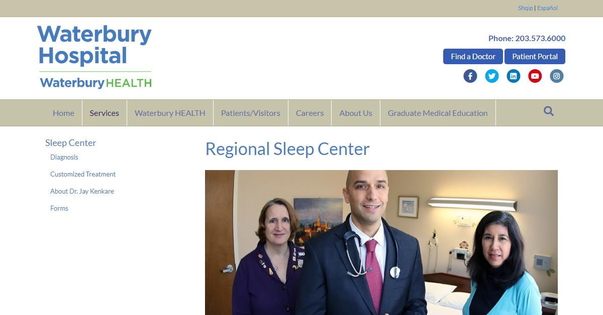 Waterbury Hospital Regional Sleep Center