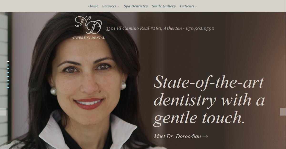 Atherton Dental – Dr. Nazila Doroodian DMD