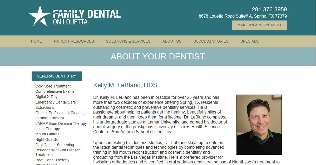 Family Dental on Lauetta – Dr. Kelly M. LeBlanc