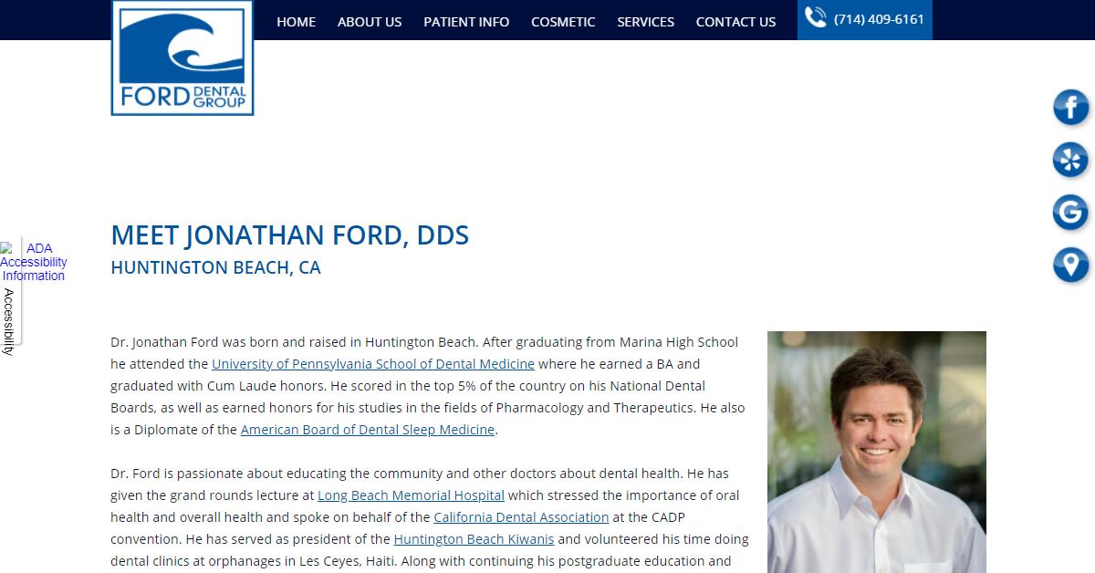 Ford Dental Group – Dr. Jonathan Ford, DDS