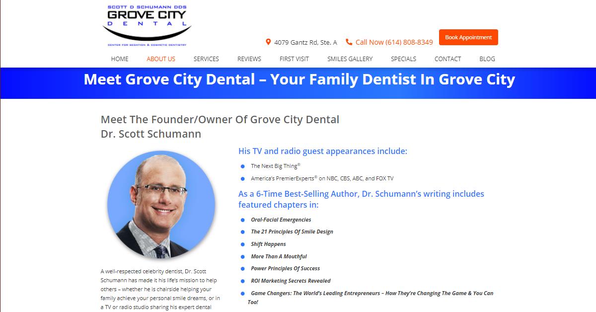 Grove City Dental – Dr. Scott Schumann
