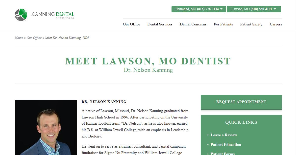 Kanning Dental – Dr. Nelson Kanning