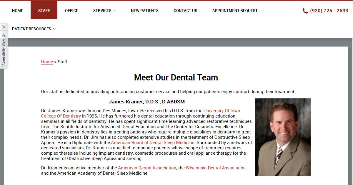 Kramer Family Dentistry – Dr. James Kramer