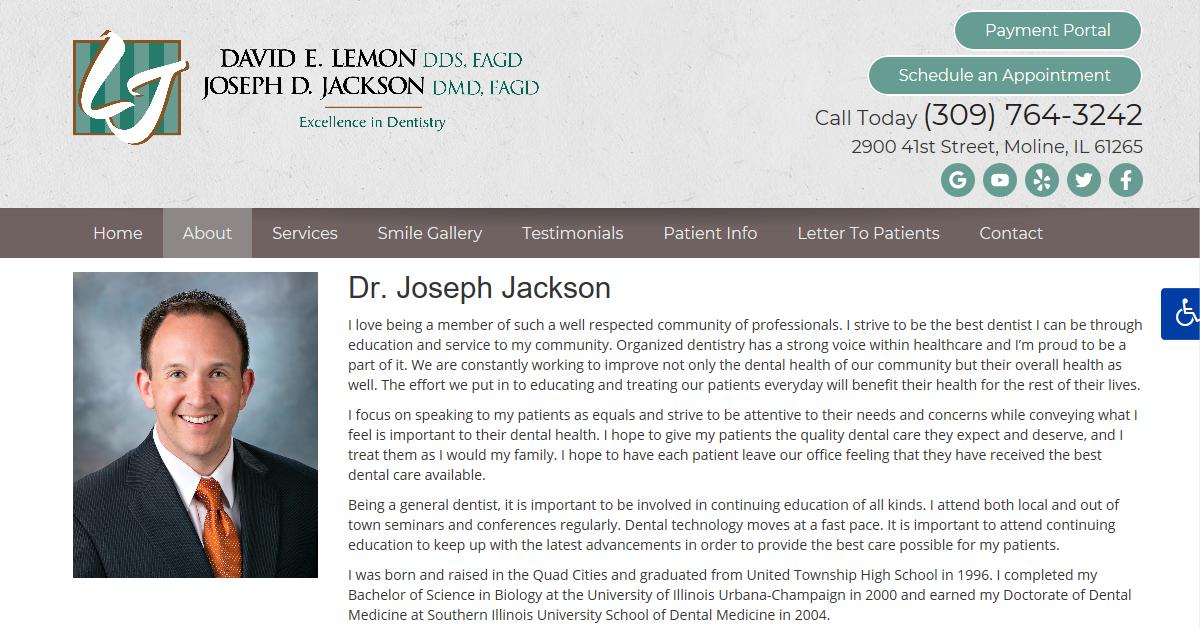 LJ Dentistry – Dr. Joseph D. Jackson