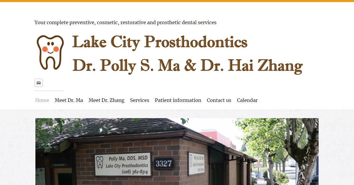 Lake City Prosthodontics – Dr. Polly S. Ma
