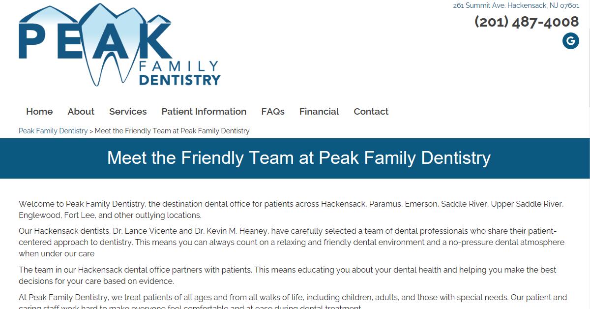 Peak Family Dentistry – Dr. Kevin M. Heaney, DDS