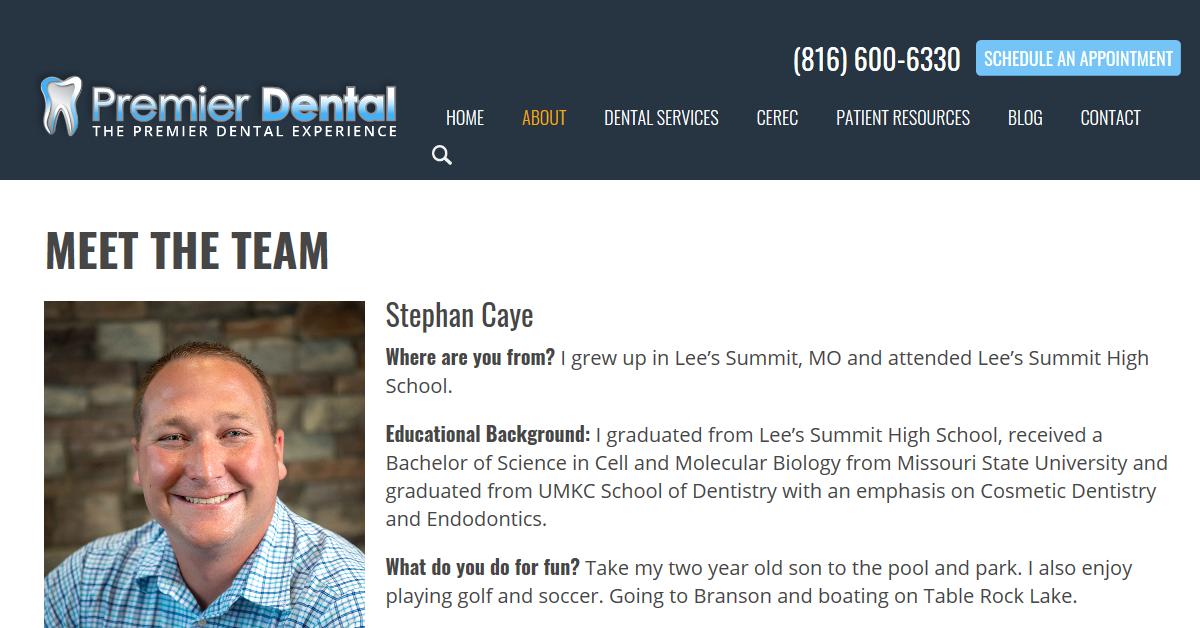 Premier Dental – Dr. Stephan Caye